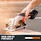 Worx 20V Power Share WORXSAW 4.5 in. Cordless Compact Circular Saw WX531L - alternate 4